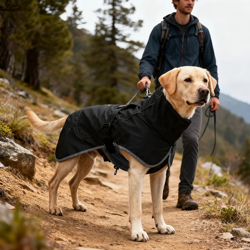 Dog Raincoat Windbreaker for All Dog Sizes Waterproof