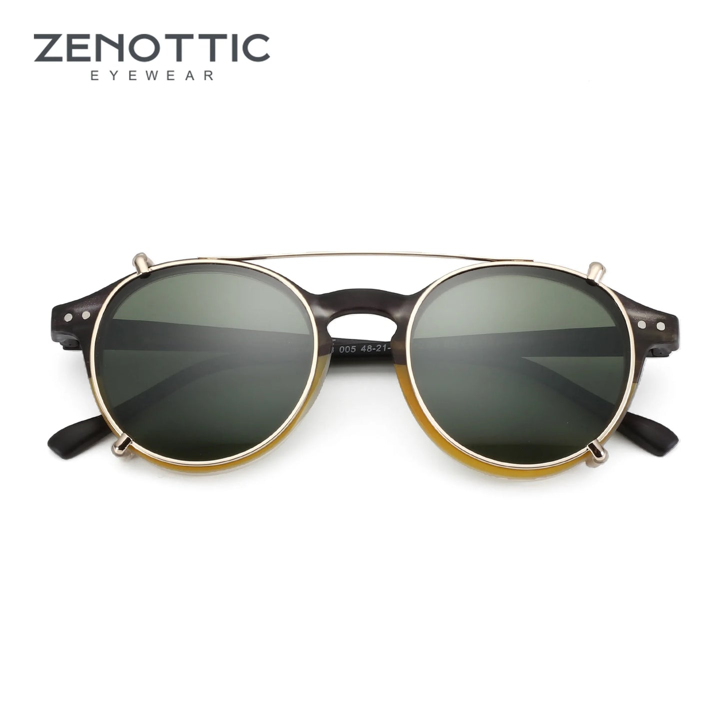 Steampunk Style Clip On Sunglasses for Men Women