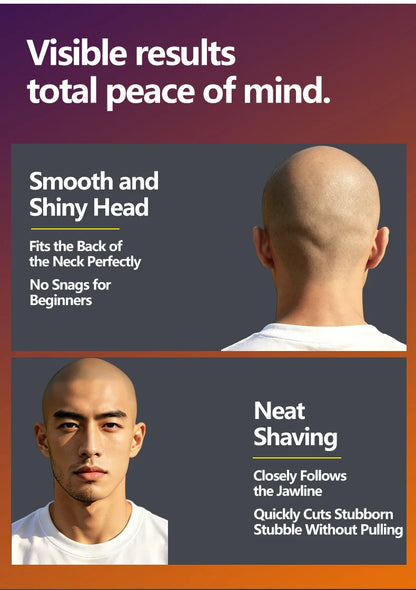 Multi-functional Electric Shaver with Automatic Haircutting