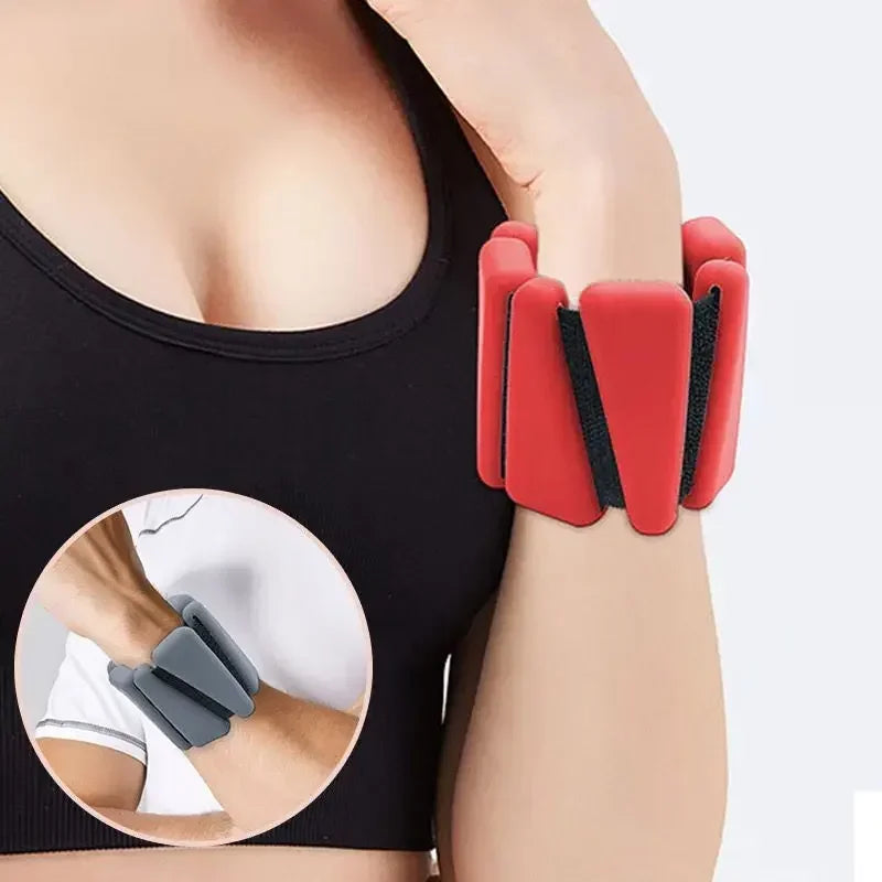 1/2lbs Wrist Weights Yoga Fitness Exercise Triangle Silicone Adjustable