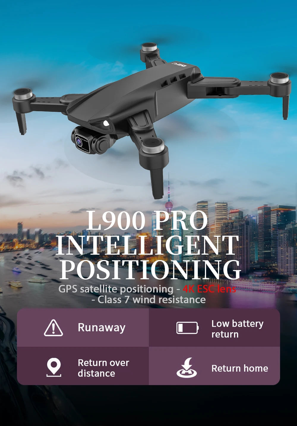 Professional Drone 5G WIFI Aerial Photography Helicopters