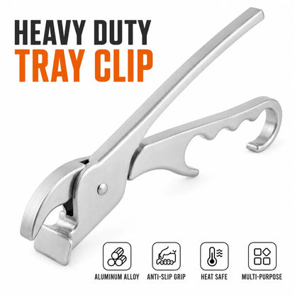 Aluminum Alloy Pizza Pan Gripper Anti Scald Hot Dish