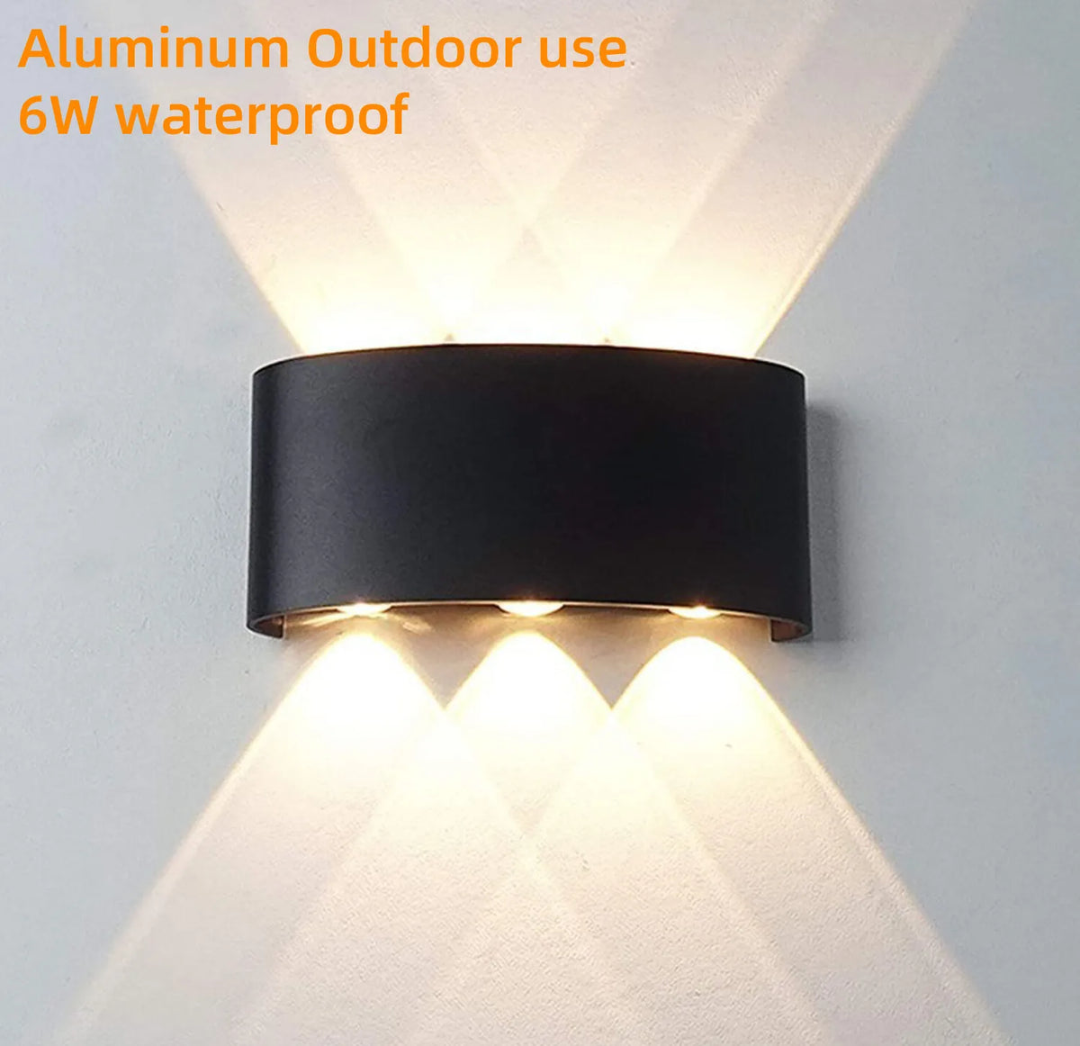 Modern LED Wall Lights White up down Indoor Outdoor Decor