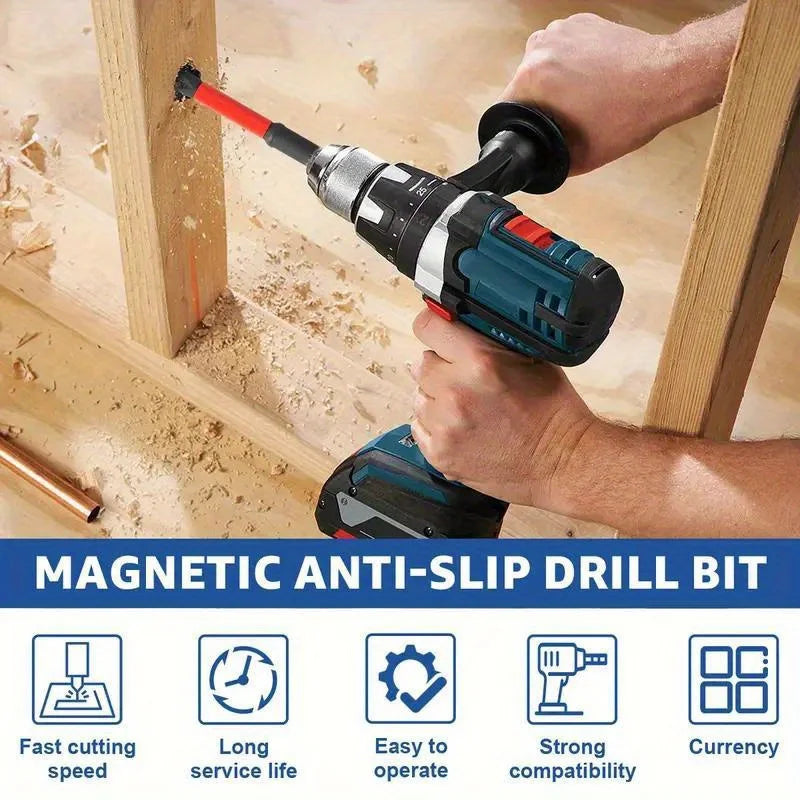 Magnetic Non-Slip Drill Bit Set for Electric and Hand Drivers