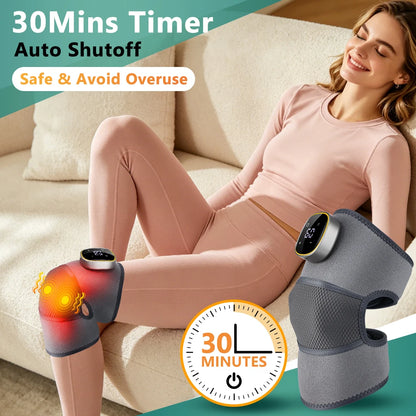 Rechargeable Knee Massager 3 Gear Vibration Massage