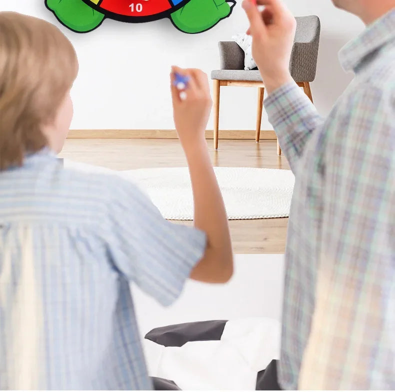 Educational Games Dart Board Baby Toy Stickey Ball Dart