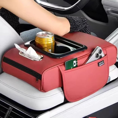 Usb Portcar Armrest Box Booster Pad With Usb Port Multi-Function