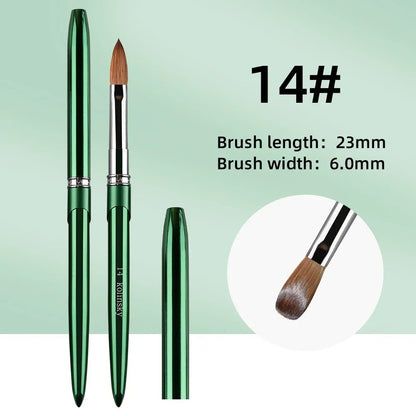 New High Quality Kolinsky Acrylic Nail Brush Nail Tool