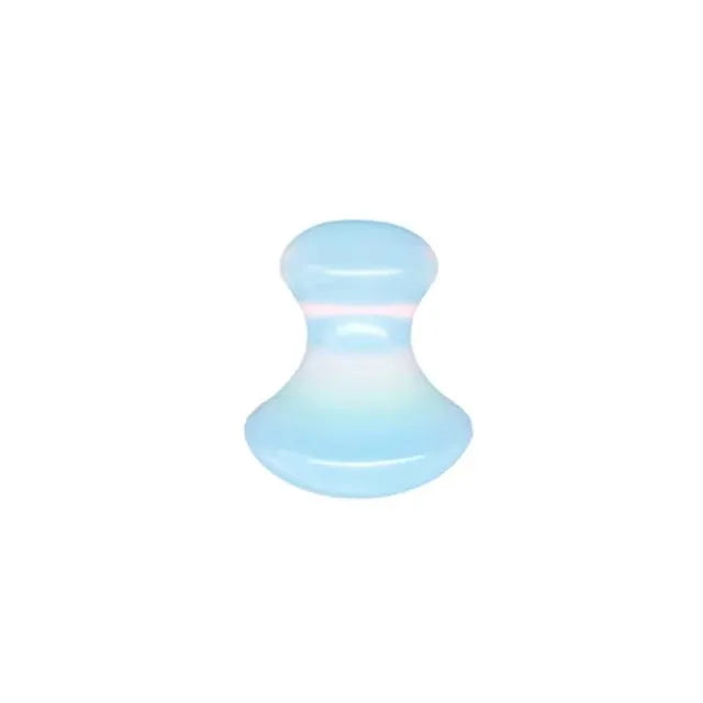 Natural Opal Jade Roller Gouache Scraper For Face Gua Sha