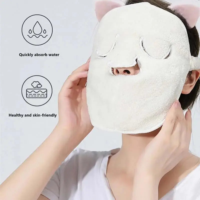 High Quality Reusable Cotton Hot Compress Towel