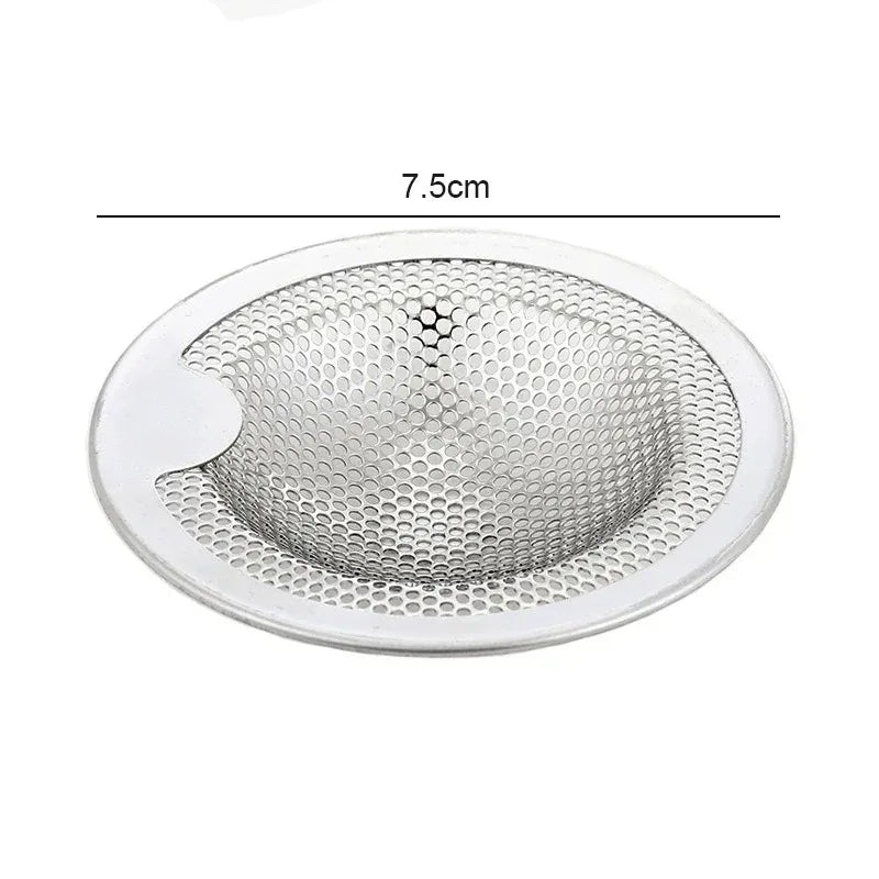 Kitchen Sink Stainless Steel Filter Sewer Mesh Strainers