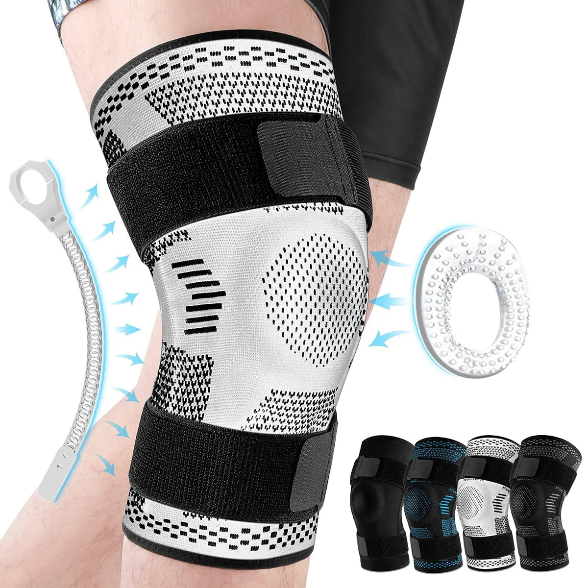 Sports Knee Pads for Knee Pain Meniscus Tear Injury Recovery