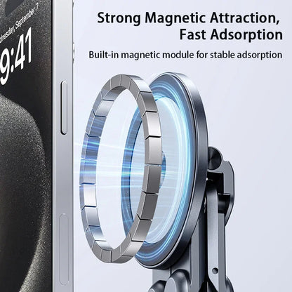 Foldable Magnetic Phone Holder Multi Form Adjustable Desktop Stand