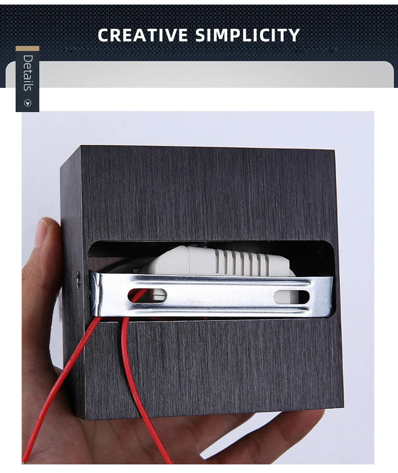 LED Wall Sconces 6W Modern Indoor Wall Lamp Decor