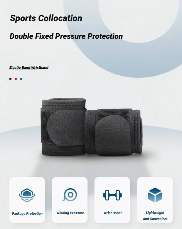 Wrist Support Straps Adjustable Strength Bandage Fitness
