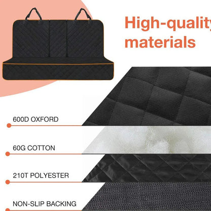 Dog car seat pad for cars trucks SUVs and other vehicles