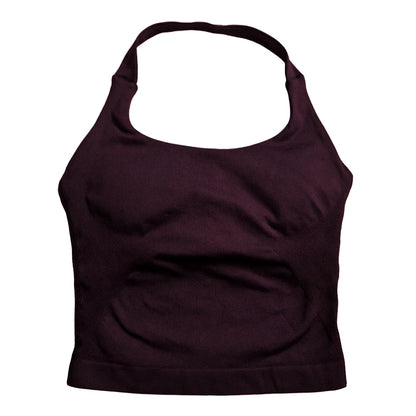 Gym Top Women Clothes Strappy Workout Tank Top Sports Bra