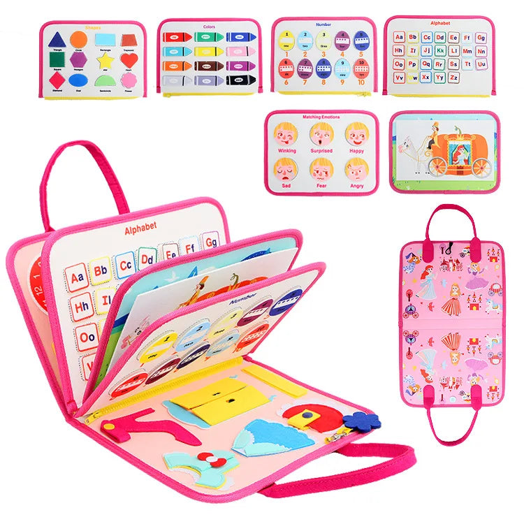 Sensory Play Board Busy Board Montessori Leaning Toys