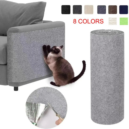 Self-Adhesive Cat Scratching Mat Trimmable Cat Carpet