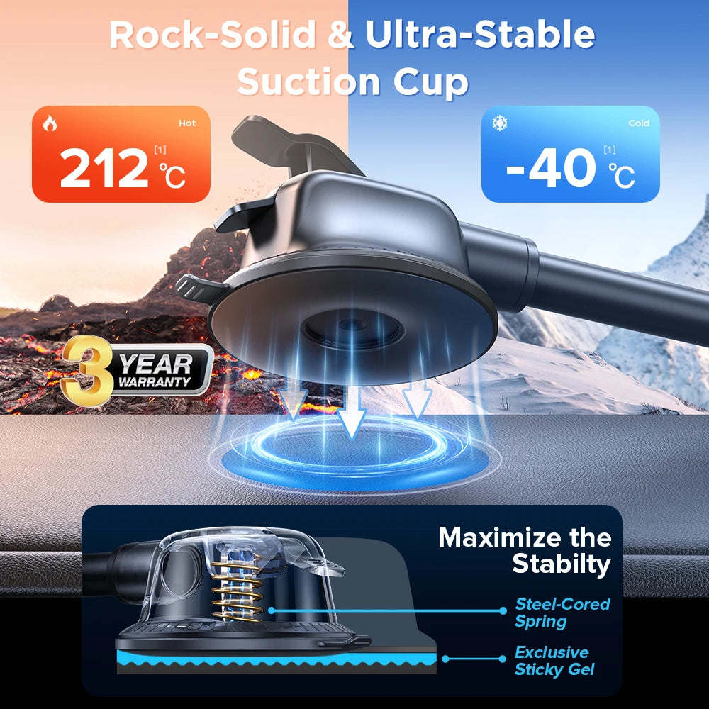 Joyroom Car Phone Holder Mount 360° Widest View Universal