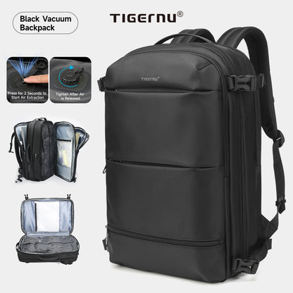 Tigernu Vacuum Compression Backpacks Men Travel