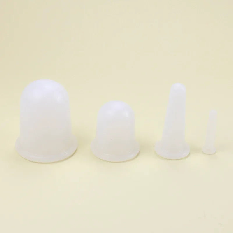 Silicone Vacuum Cupping Massage Jars Anti Cellulite
