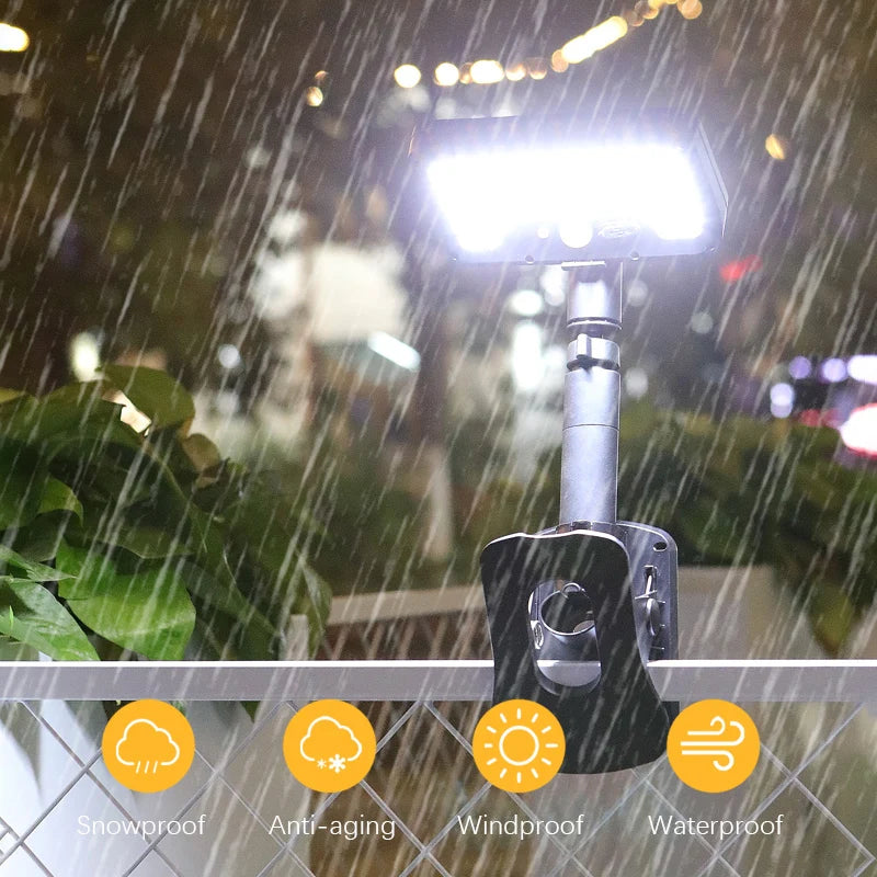 92 LED Solar Clip-on Motion Sensor Lights, LED Street Light
