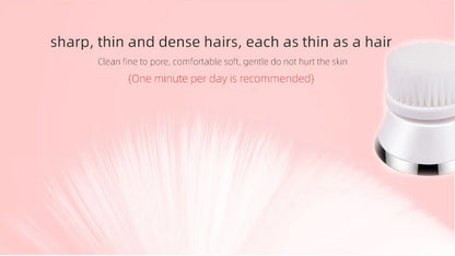 4 in 1 Electric Facial Cleansing Brush Sonic Skin Care
