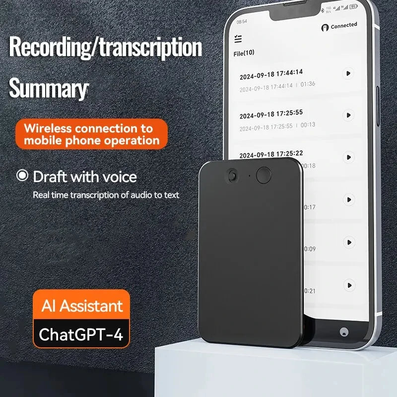 Hot Sale AI ChatGPT-4 App Phone Call Voice Recorder Smart