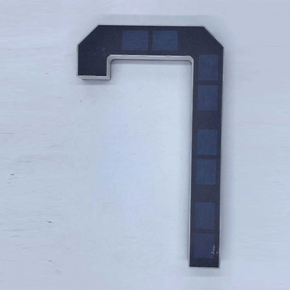 LED Solar House Number Light Waterproof Address Plate