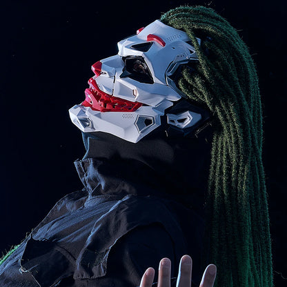 Cyberpunk Masks Braids 2d Cosplay Resin Custom