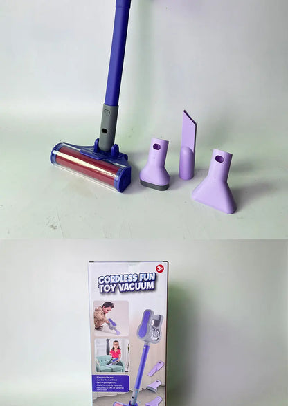 Kids Toy Vacuum Cleaner for Ages 3+ – Battery-Powered