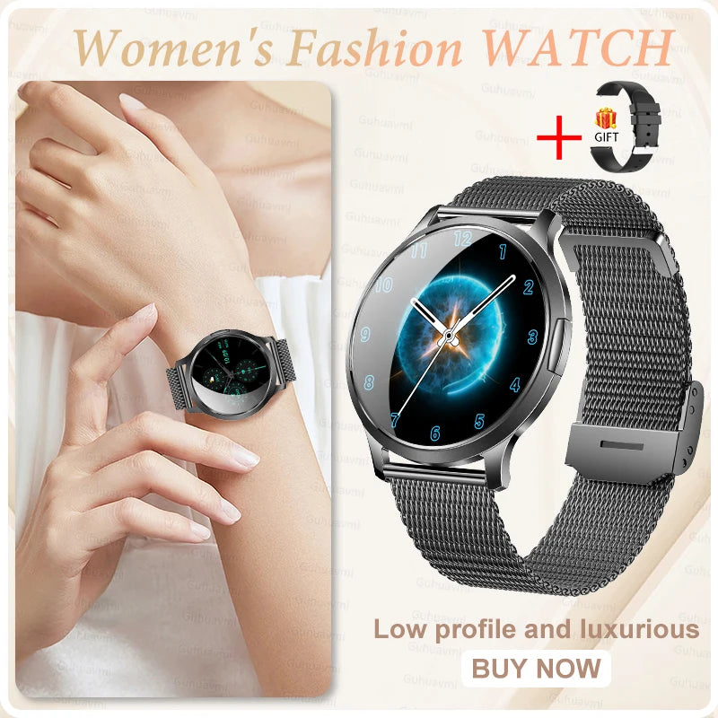 New Smart Watch For Women Gift 1.32 Inch Full Touch Screen