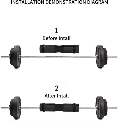 Barbell Pad for Hip Thrust Squat,Non‑Slip Thick Foam