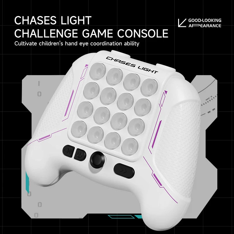 Electronic Pop Light Up Game Handle Toys for Children