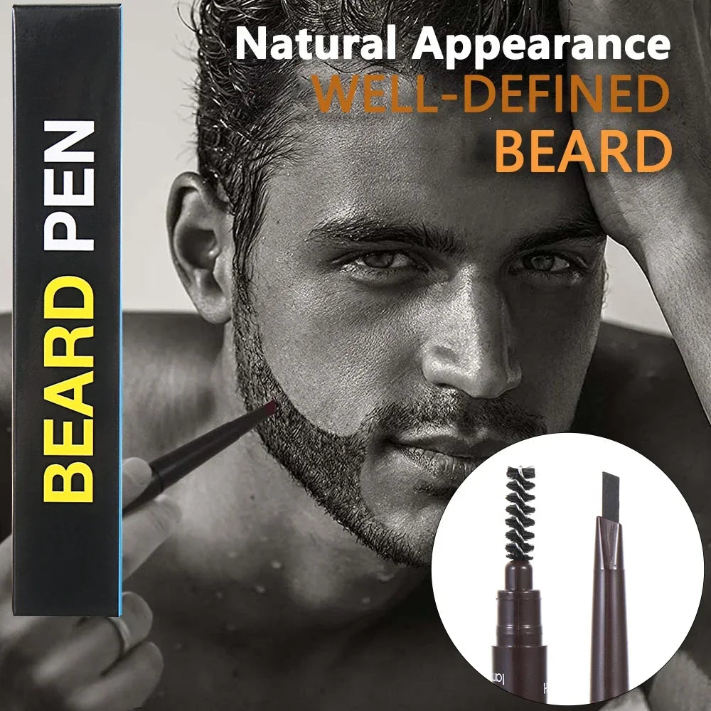 Beard Pen Filler Men Waterproof Moustache Coloring Pen