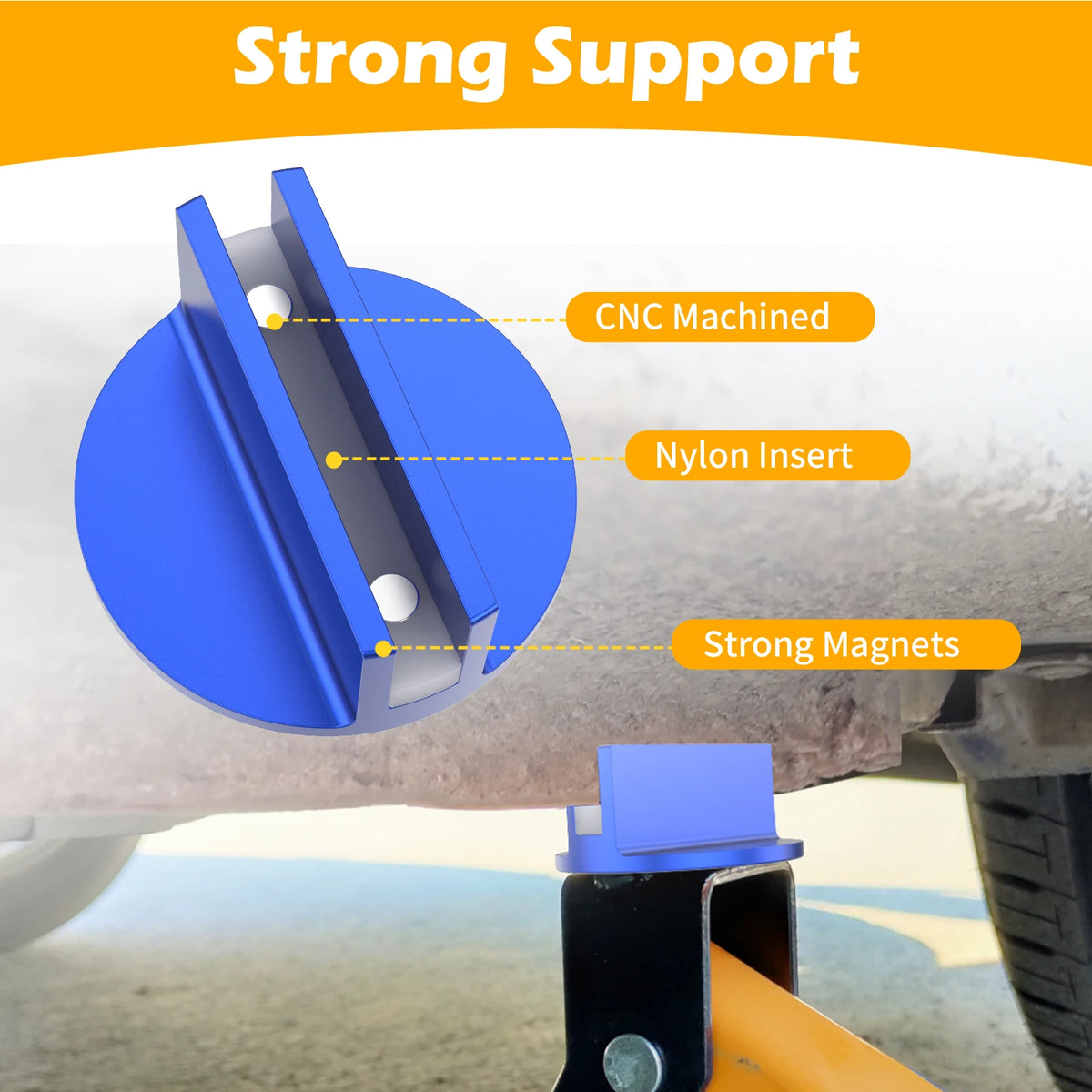Jack Pad Adapter Car Aluminum Jack Stand