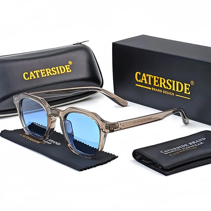 Caterside New Retro Polarized Men Sunglasses Square