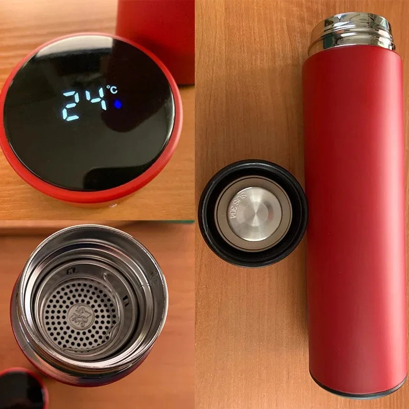 Smart Digital Water Bottle Keeps Cold And Heat Thermal