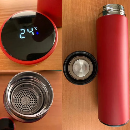 Smart Digital Water Bottle Keeps Cold And Heat Thermal