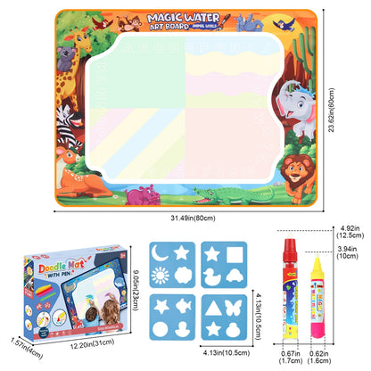 Magic Water Drawing Mat Coloring Doodle Mat