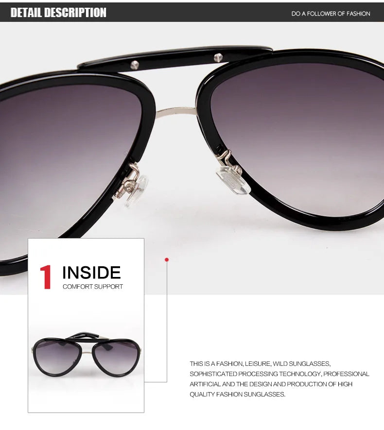 Summer Style Sunglasses Women Brand Designer Glasses