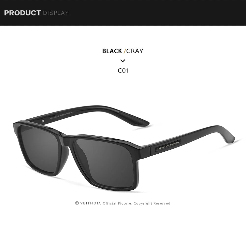 VEITHDIA Men Women Sunglasses Polarized UV400 Glasses