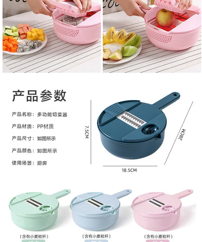 Multifunctional Vegetable Grater Slicer Kitchen Gadget