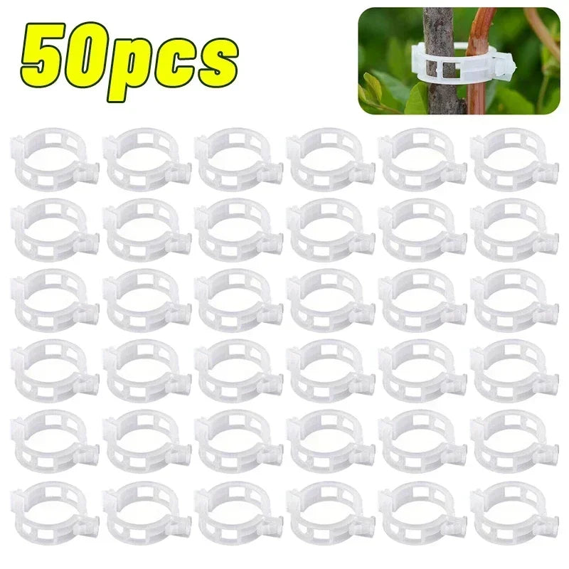 Plant Support Clips Reusable Plastic Connects Vine