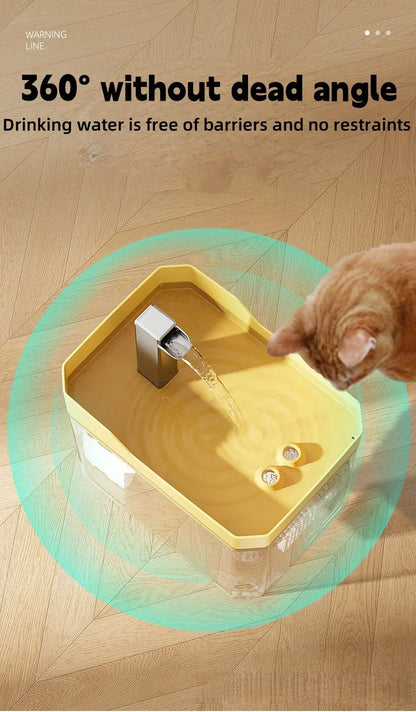 Cat Water Fountain Auto Filter USB Pet Drinking Dispenser