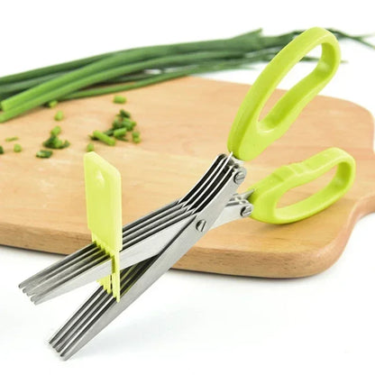 Kitchen Scissors Multifunctional Multi Layers Stainless Steel