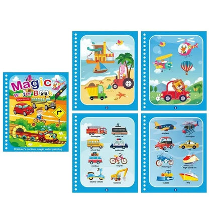 Magical Book Water Drawing Montessori Toys Coloring Book