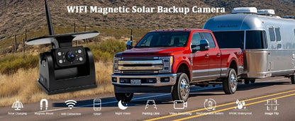 1080P WiFi Magnetic Solar Wireless Backup Camera
