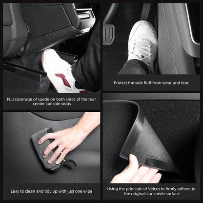 Car Central Control Side Anti Kick Pad Air Outlet